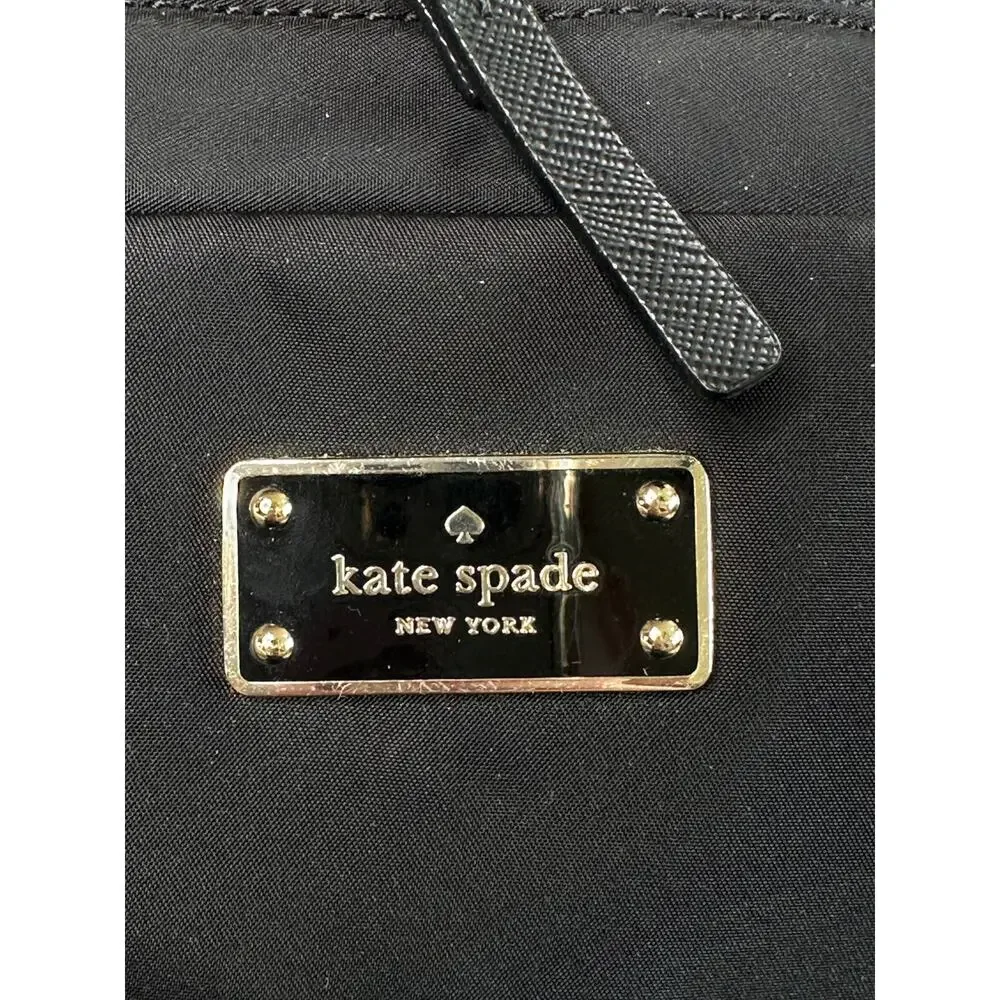 KATE SPADE Hilo Blake Ave XL Laptop Backpack Nylon Black $225